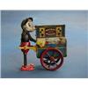 Image 1 : A 1952 tin plate toy of Mickey Mouse with a Barrel Organ (miniature Mickey from top of organ miss...