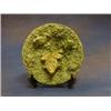 Image 1 : A circular Portuguese Majolica pottery plate decorated 3 frogs, the base impressed Jose A Cunha a...