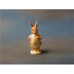 A Beswick pottery figure "Mr Benjamin Bunny" brown stamp Copyright 1965 £30-40...