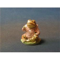 A Beswick pottery figure "Mr Jeremy Fisher" £20-30...