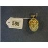 Image 1 : A Victorian "Worcester" porcelain scent bottle of tear drop form with gilt and birds amidst branc...