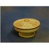 Image 1 : A Worcester china circular pot pouri with pierced grill raised on a circular base, 7" £50-75...