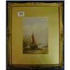 Image 1 : R Malcolm Lloyd, a 19th Century watercolour drawer "High and Dry" 7" x 5" £600-900...