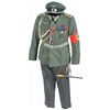 Image 1 : World War II German Army Uniform for a Oberleutnant Infantry Administrator