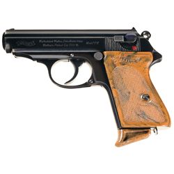 Excellent Pre-War Walther Commercial Production PPK Semi-Automatic Pistol with Holster