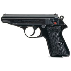 Wartime Production Walther PP Semi-Automatic Pistol with Scarce Duralumin (Aluminum Alloy) Frame