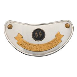 Uniform Gorget for an Allgemeine-SS Streifendienst Member