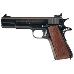 Pre-World War II Colt Government Model Semi-Automatic Pistol