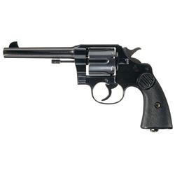 Excellent Colt New Service Double Action Revolver