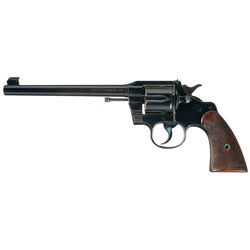 Colt Officers Model Target Double Action Revolver