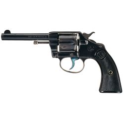 Antique First Year Production Colt New Police 32 Double Action Revolver with New York Police Inscrip