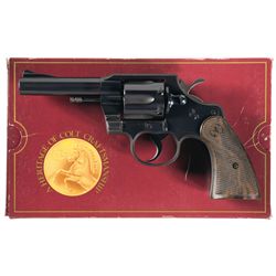 Documented Colt Factory Collection New Official Police Double Action Experimental Prototype Revolver
