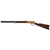 Image 4 : Desirable Winchester Model 1866 Lever Action Rifle with Octagon Barrel and Deluxe Grade Stock