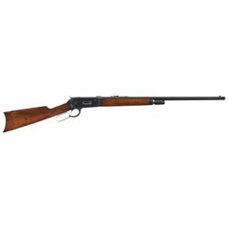 Documented Winchester Model 1886 Takedown Lever Action Rifle in Desirable 45-90 WCF Caliber with Fac