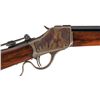 Image 5 : Excellent Documented Special Order Swiss Butt Winchester Model 1885 "High Wall" Rifle with Factory L