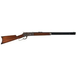 Very Fine Winchester Model 1886 Lever Action 45-70 Rifle with Casehardened Frame