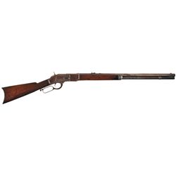 Desirable Special Order Early Production Winchester First Model 1873 Lever Action Rifle with Set Tri