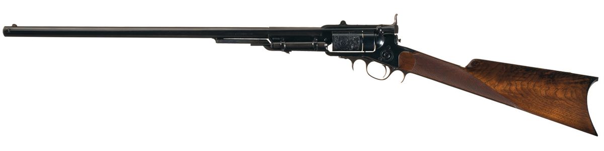 Colt Model 1855 Cartridge Conversion Revolving Carbine