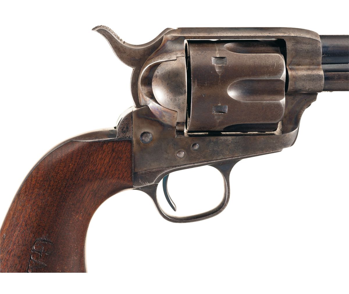 Very Fine David F. Clark Inspected U.S. Colt Cavalry Model Single ...