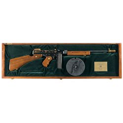 Cased Auto Ordnance Vietnam Commemorative Thompson Semi-Automatic Rifle