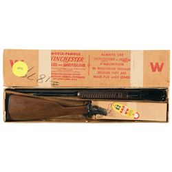 Exceptional Winchester Model 62A Slide Action Rifle with Original Box