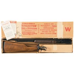 Exceptional Winchester Model 62A Slide Action Rifle with Original Box