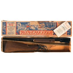 Excellent Winchester Model 62A Slide Action Rifle with Original Box