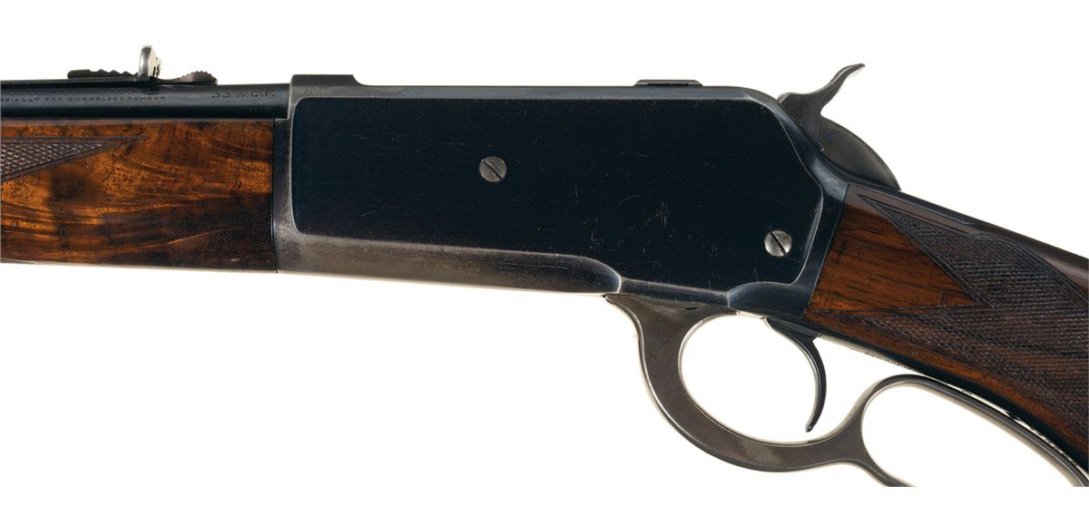 Deluxe Winchester Model 1886 Caliber 33 WCF Lightweight Rifle