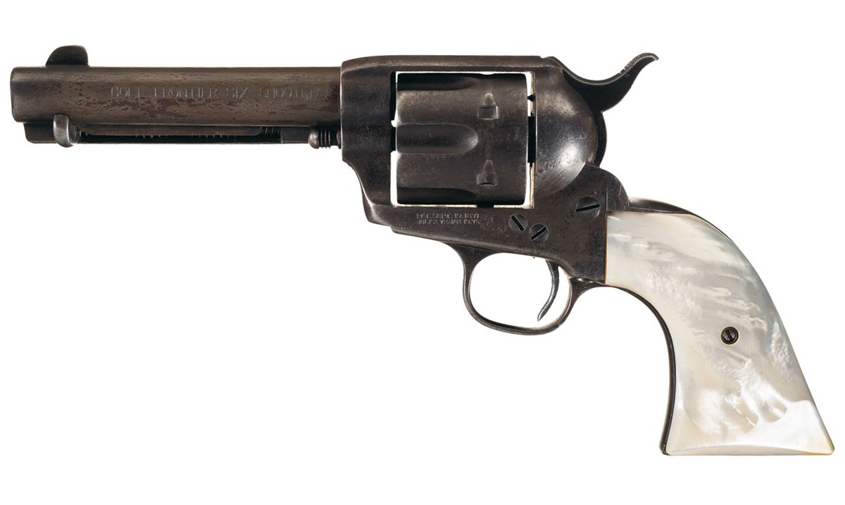 Texas Shipped Black Powder Colt Frontier Six Shooter Single Action Army ...