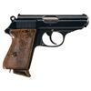 Image 3 : Excellent Nazi Walther PPK Party Leader Semi-Automatic Pistol with Original World War II Capture Pap