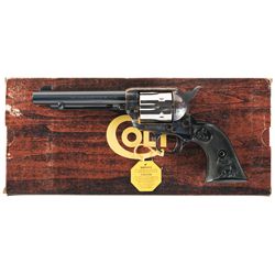 Scarce Third Generation Two-Tone Colt Single Action Army Revolver with Box