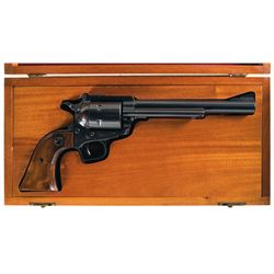 First Year Production Presentation Cased Ruger Super Blackhawk Single Action Revolver with Scarce Lo