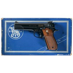 Excellent Early Production Smith & Wesson Model 52 Semi-Automatic Pistol with Box