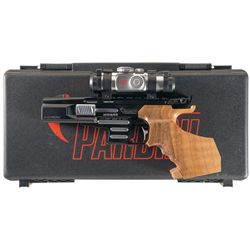 Pardini Model SP-1 Semi-Automatic Target Pistol with Case, Red Dot Sight and Accessories