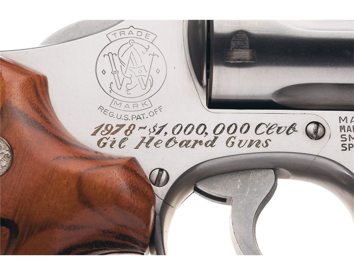 Gil Hebard Guns 1,000,000 Club Inscribed Smith & Wesson Model 661