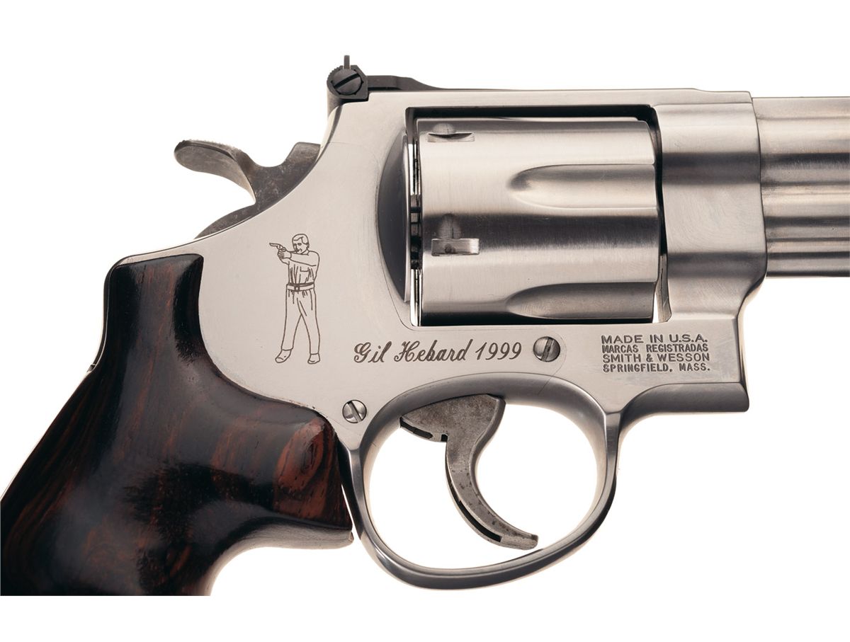 Gil Hebard Inscribed Smith & Wesson Model 6295 Double Action Revolver