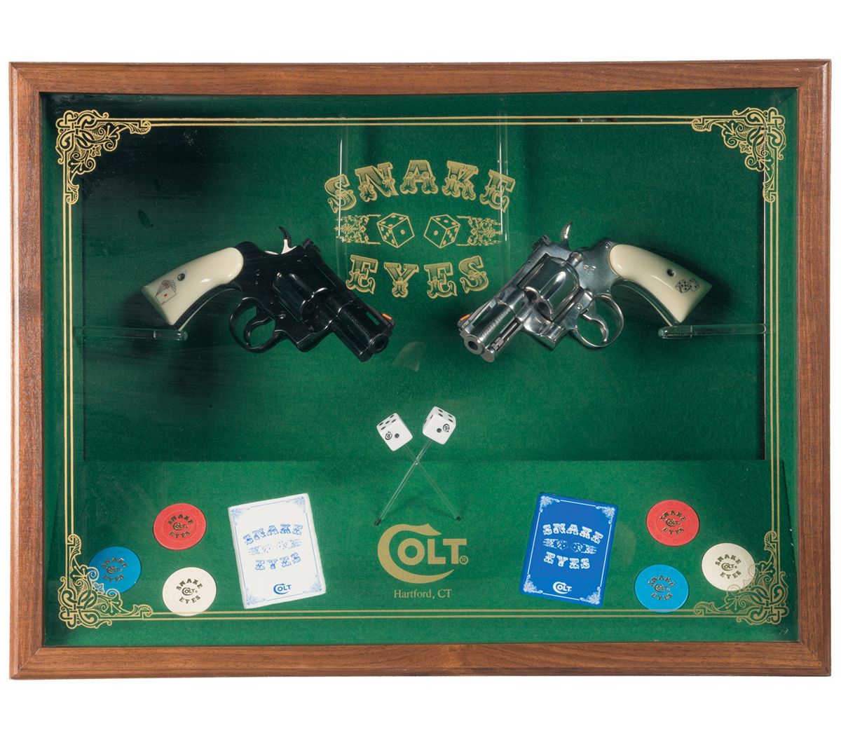 Cased Pair of Colt Python