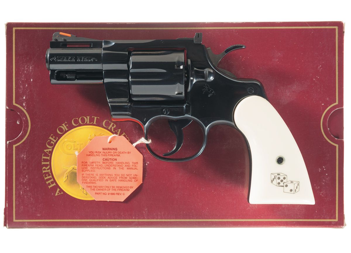Cased Pair of Colt Python