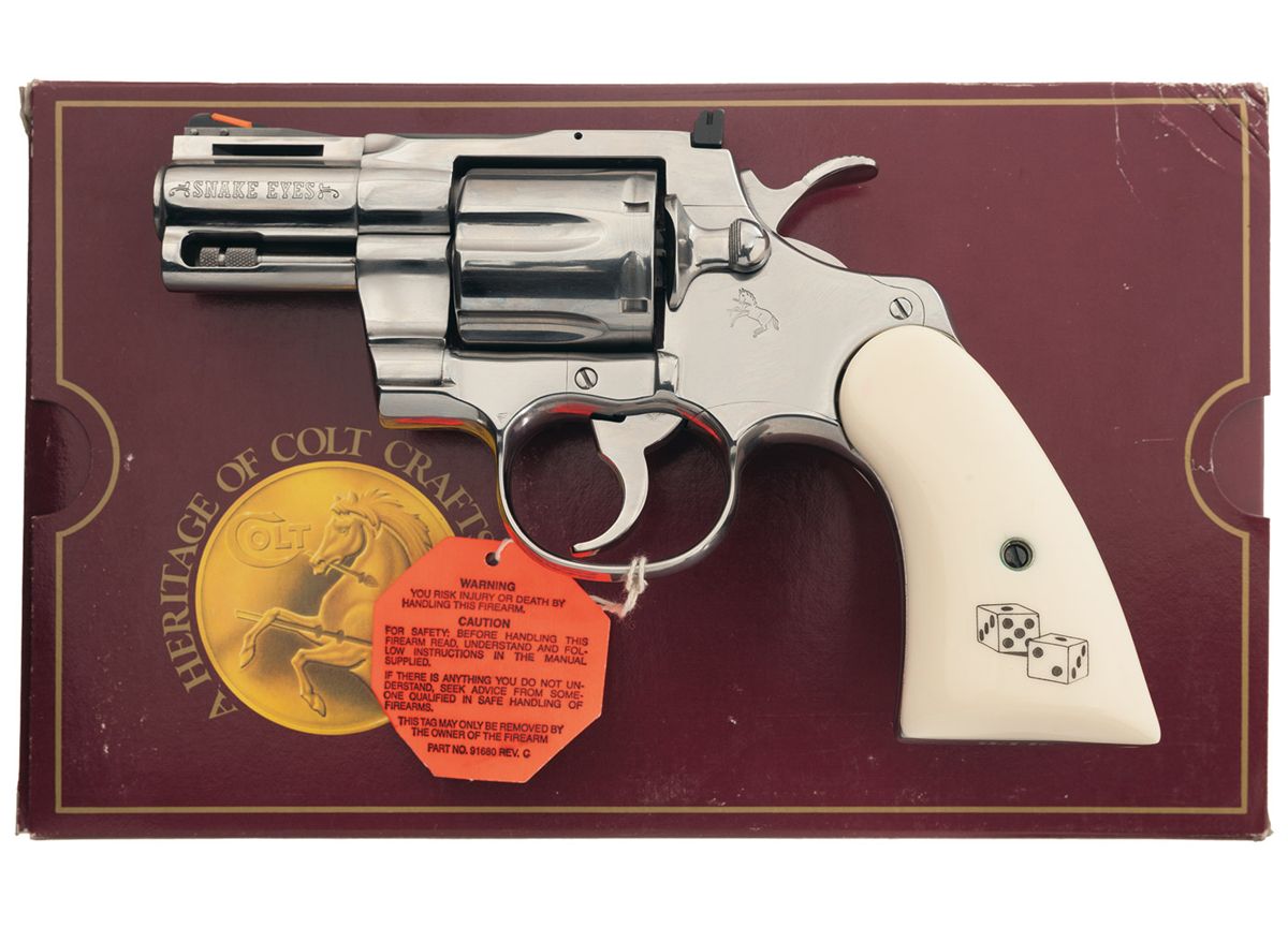 Cased Pair of Colt Python