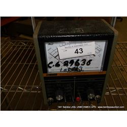 BK PRECISION 277 ELECTRONIC MUILTMETER (print sequence:) 29638