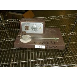 FISHER JOHNS MELTING POINT APPARATUS (print sequence:) 30167