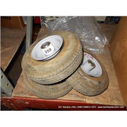 LOT: DOLLY TIRES