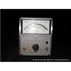 HP 400 EL VOLTMETER (print sequence:) 19