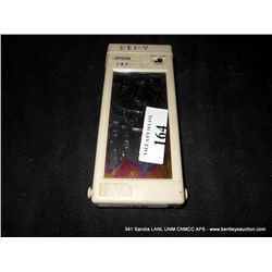 EPSON EMT 105 MEDIA CODE (print sequence:) A-164