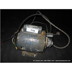 ELECTRIC MOTOR (print sequence:) 2315