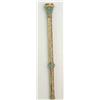 Image 1 : Yellow metal propelling pencil set with turquoise stones £40-60...