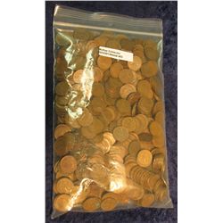 403.   700+ Canadian Pennies ($7.00+ CAN). Good mix of George V, George VI, and Elizabeth II (all st