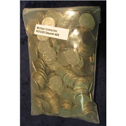 405.   494 Canadian Dimes ($49.40 CAN). All Elizabeth II, no silver. Good to collect or to carry bac