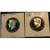 Image 1 : 438. 1981 S & 2008 S Proof 65+ Kennedy Half Dollar.