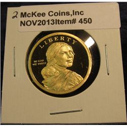 450. 2010 S Cameo Proof 65+ Native American U.S. Dollar.